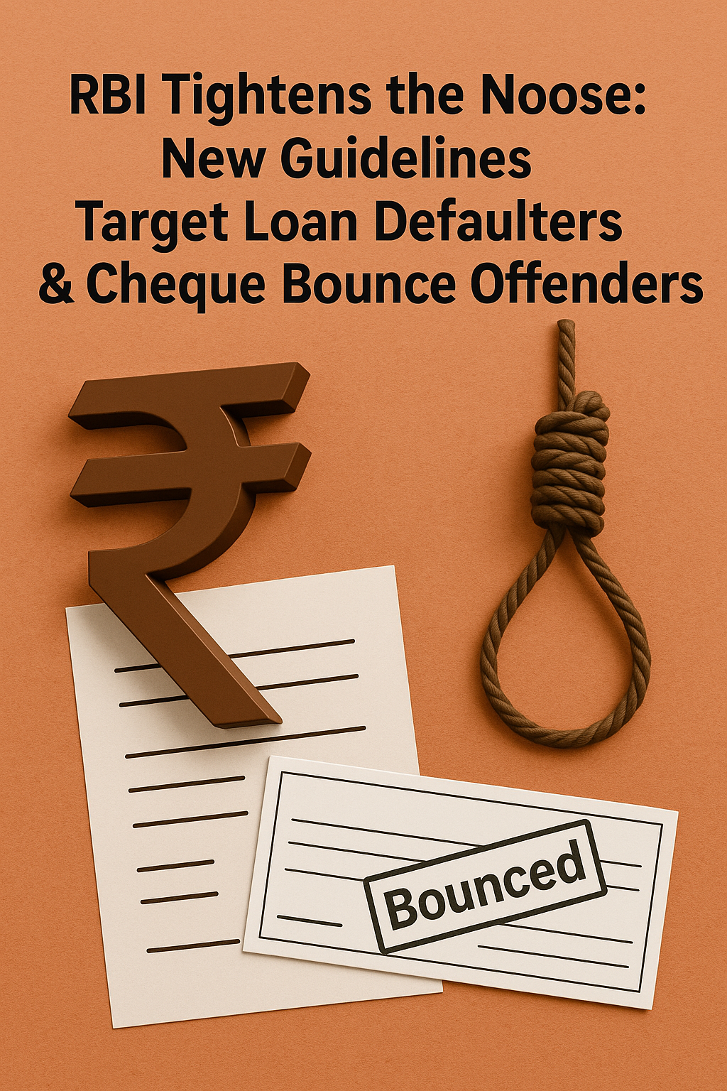 RBI Tightens the Noose: New Guidelines Target Loan Defaulters and Cheque Bounce Offenders